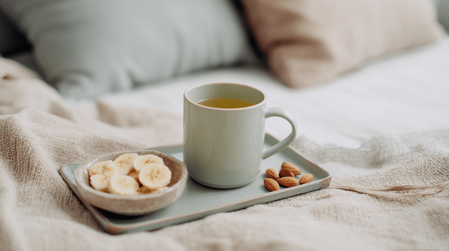 8. Herbal Tea and Light Snacks