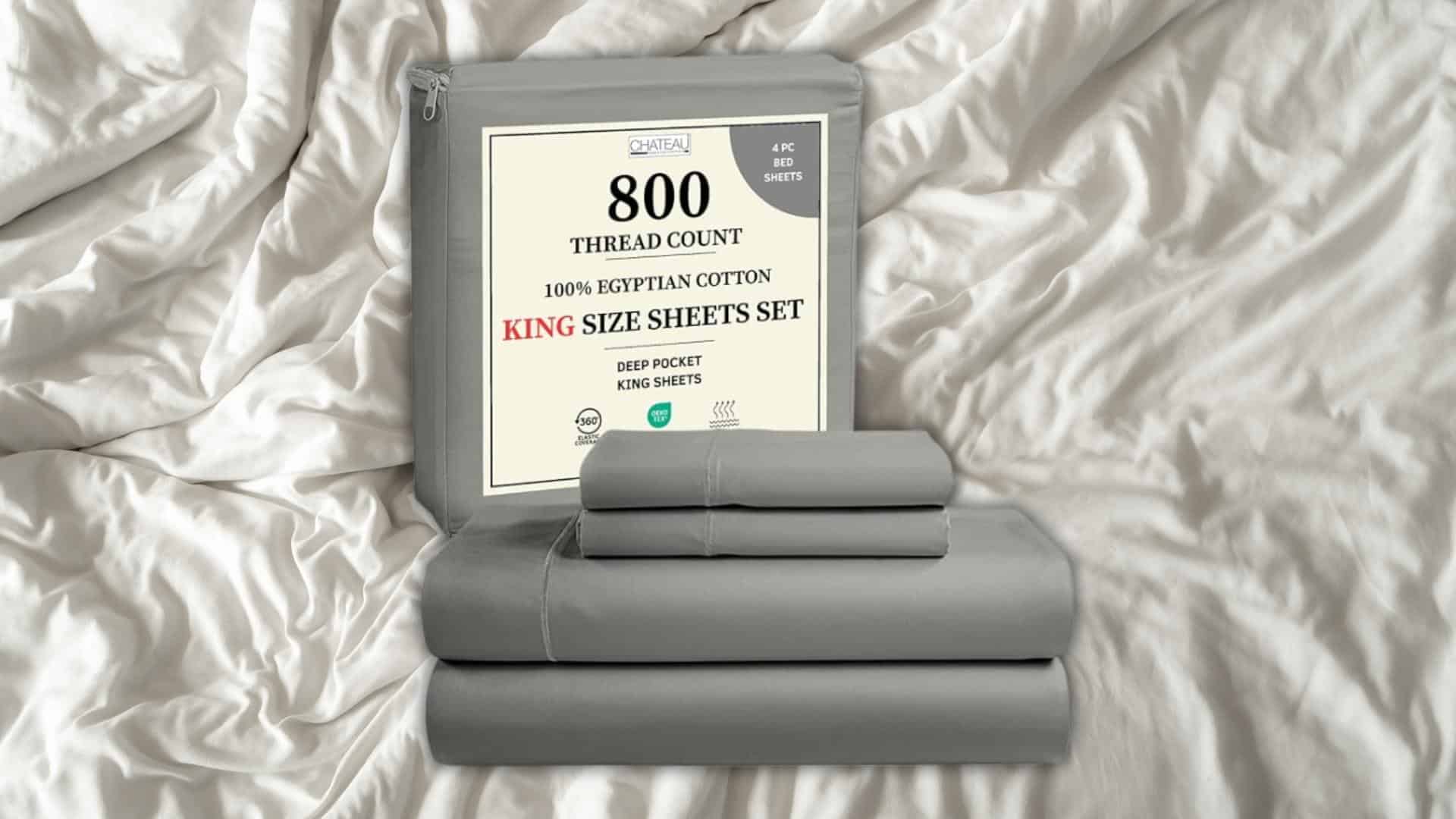 Chateau Home Collection Egyptian Cotton Sheets