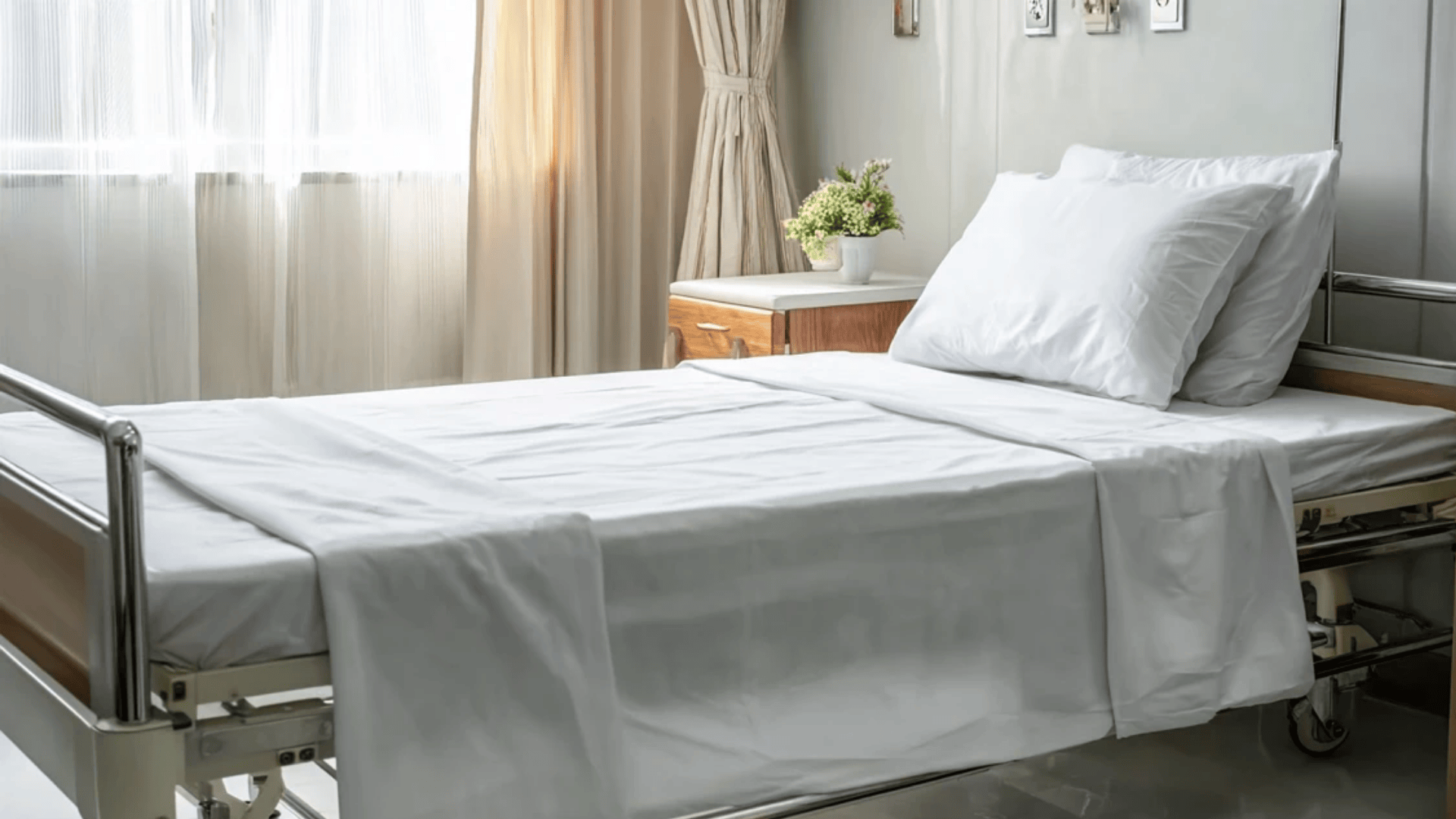 Hospital bedsheet