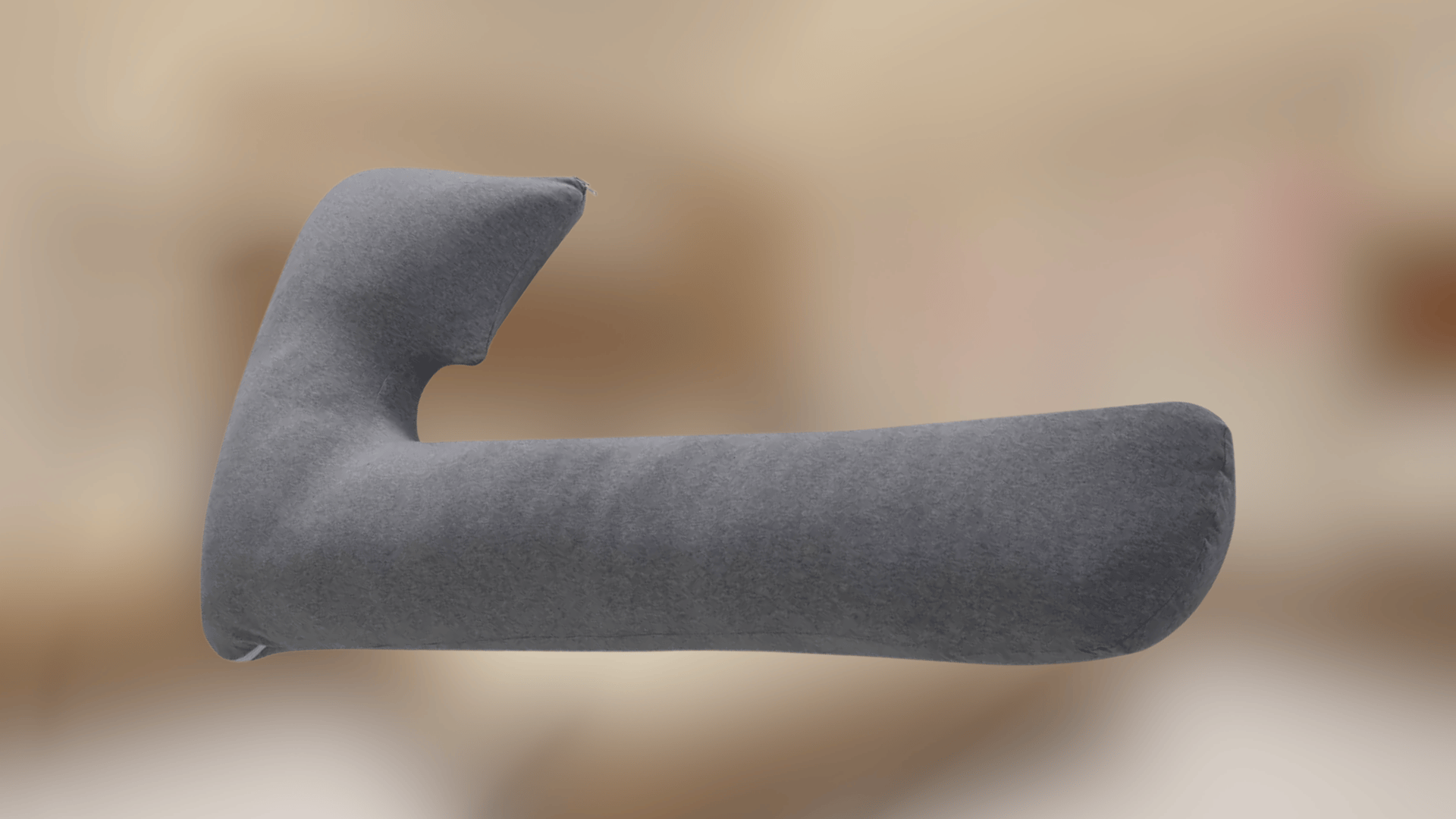 J-Shaped Body Pillow