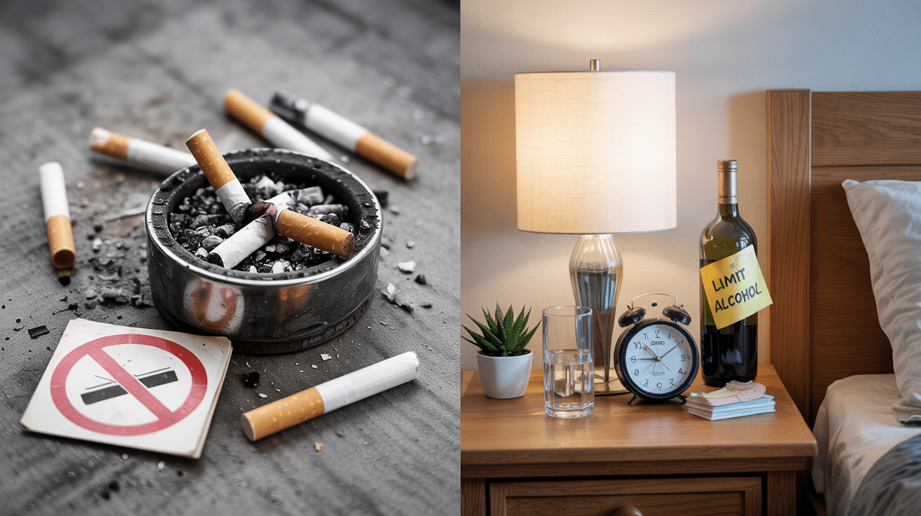 Quit Smoking and Reduce Alcohol Intake