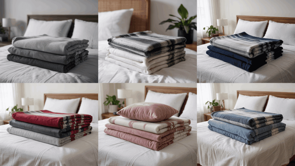 different types of blankets