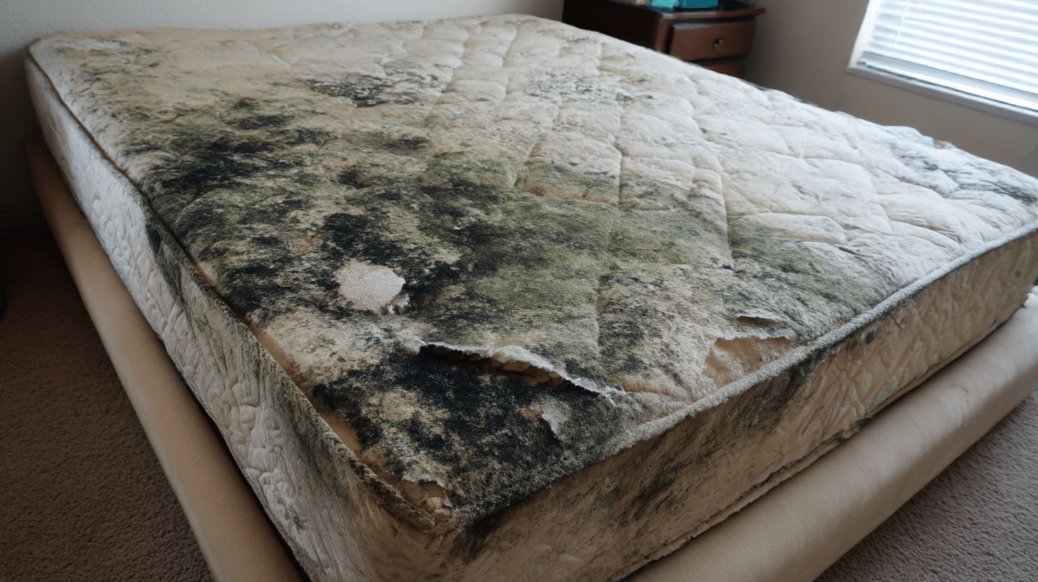 mold-in-mattress-on-bed